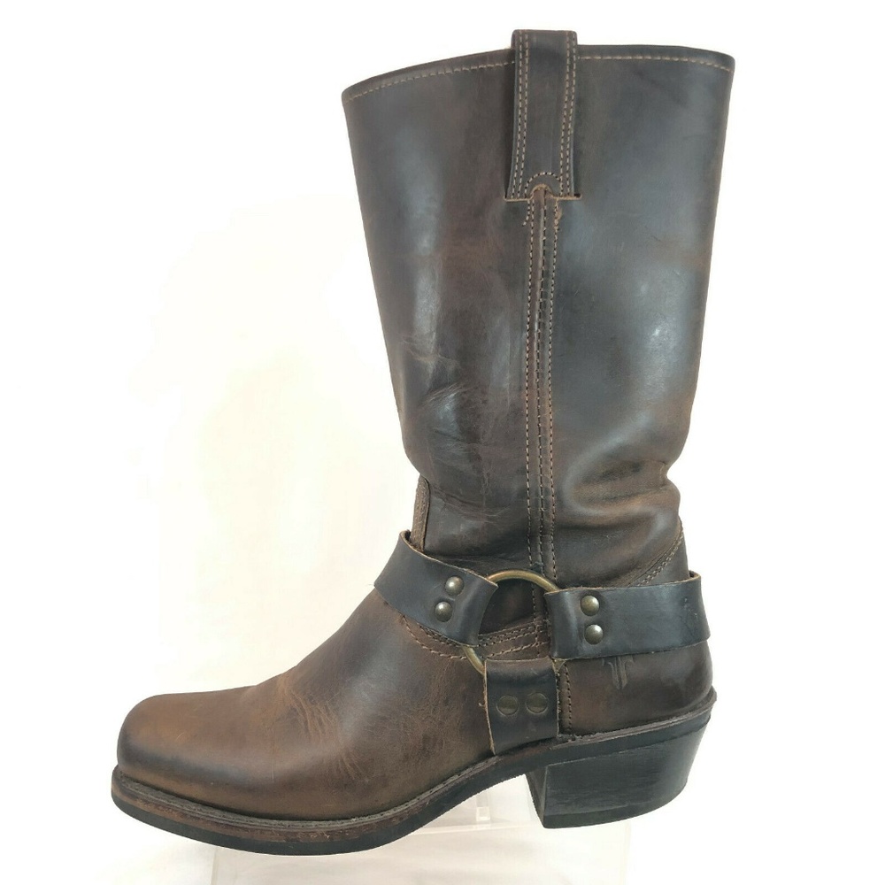 COPY - Frye Harness Mid Riding Boots